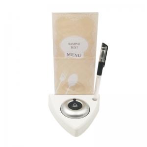 plastic table menu holders